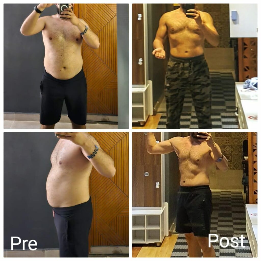 Get rid of belly fat with a gym-friendly diet in two months